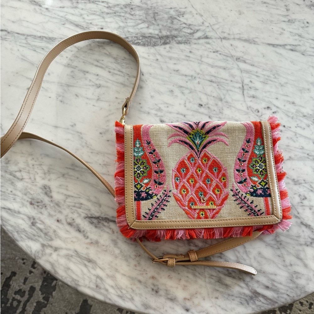Spartina 449 crossbody pink coastal purse nwt
